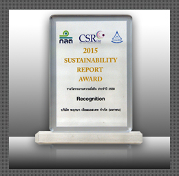 Sustainability Report Award 2015